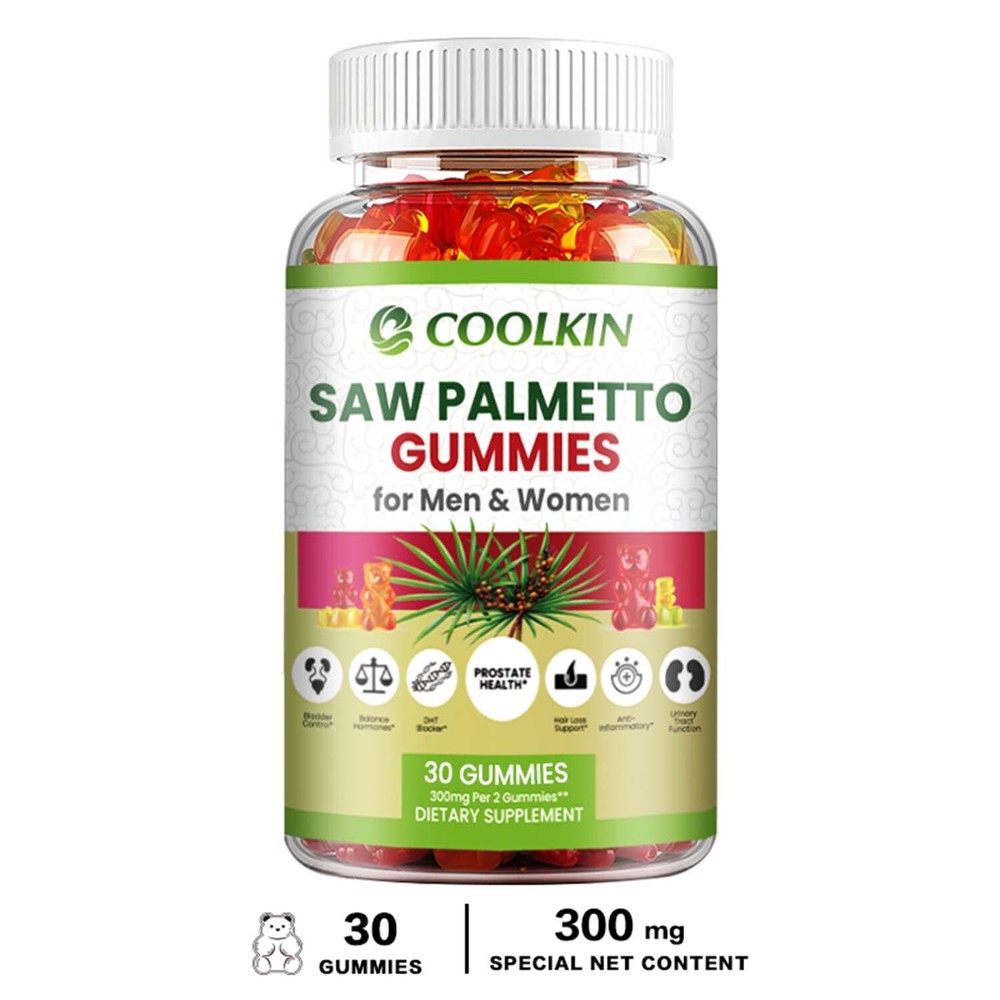 Saw Palmetto Gummies 300mg – Prostate Health & Urinary Flow Support Formula
