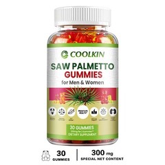 Saw Palmetto Gummies 300mg – Prostate Health & Urinary Flow Support Formula