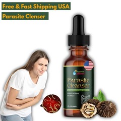 Black Parasite USA Walnut Detox Tincture/Extract-Wormwood, Clove 2oz Hull,