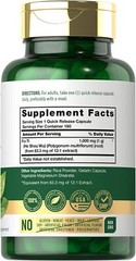 Fo-Ti Root 1000 mg 180 Capsules | High Strength He-Shou-Wu | by Carlyle