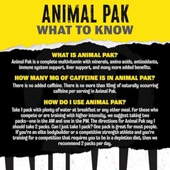 Animal Pak – Convenient Multivitamin for Men & 30 Count (Pack of 1), Tablets
