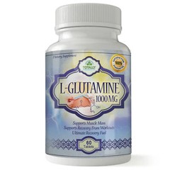 Colostrum GI Tract Dietary Supplement & L-Glutamine Muscle Support 60 Tablets