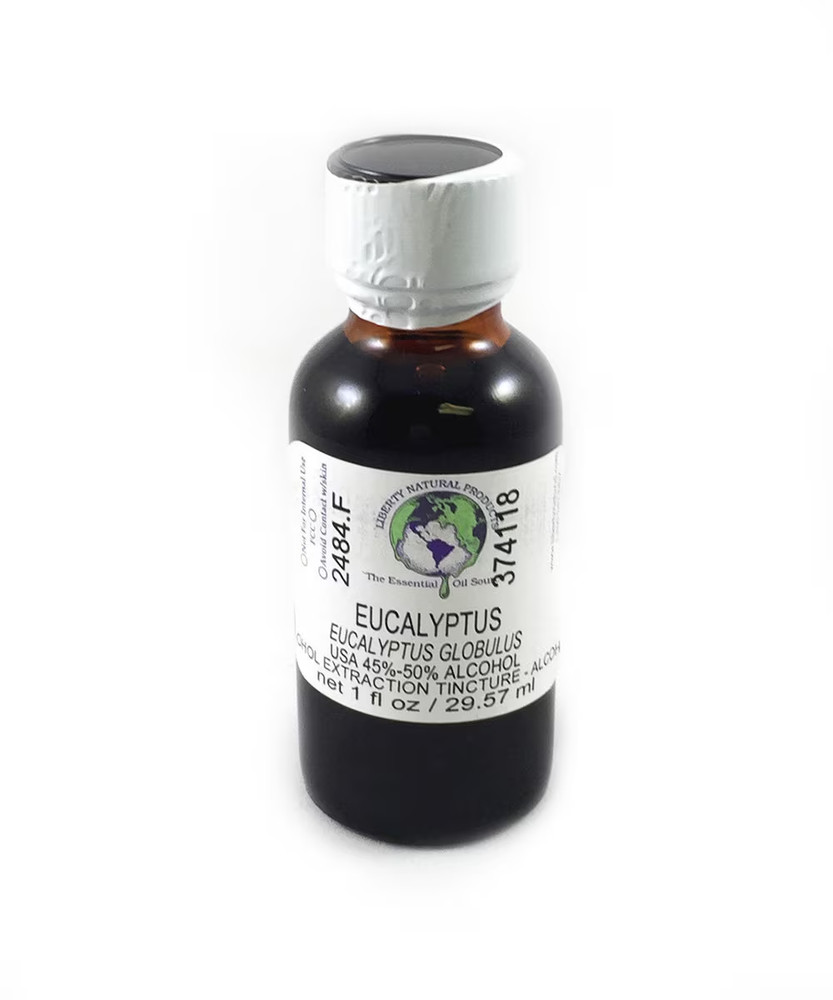 Eucalyptus Herbal Tincture, 1 fl oz – Pure Respiratory & Wellness Support USA