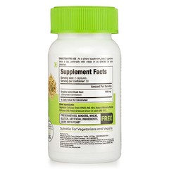 Organic Safed Musli White Capsules Chlorophytum Borivilianum Sexual Health