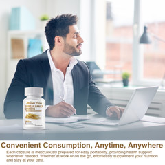 360 Caps Maca Root & L-Arginine & Korean Red Panax Ginseng 3in1 Male Enhancing