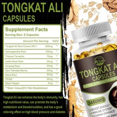 Male Enhancement Booster & Thicker Last Longer Stronger Bigger 120PCS Capsules