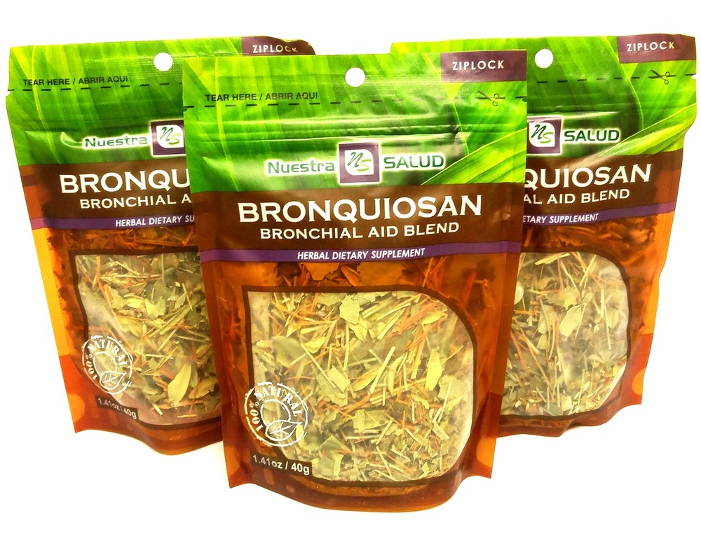 Bronchial Tea Blend Eucalyptus Bronquiosan Herbal Infusion Tea (90g)