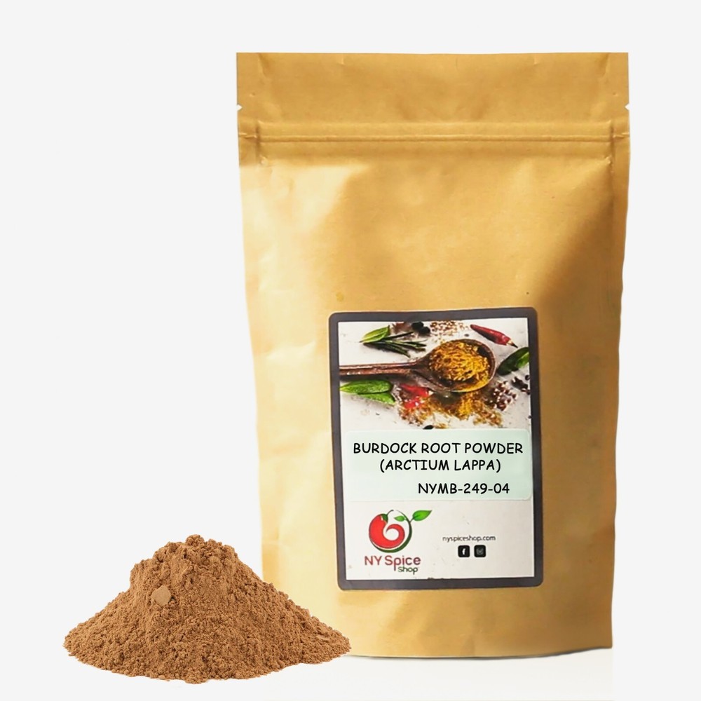 Burdock Root Organic Powder Arctium Lappa Item Weight 4oz-1lb