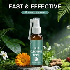 Lung Cleansing Spray, Calendula Leaf Extract Spray Herbal (2pcs)