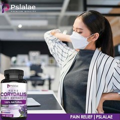 Corydalis Extract Capsules 1000mg – Strong Pain Relief Formula, Veggie, Non-GMO