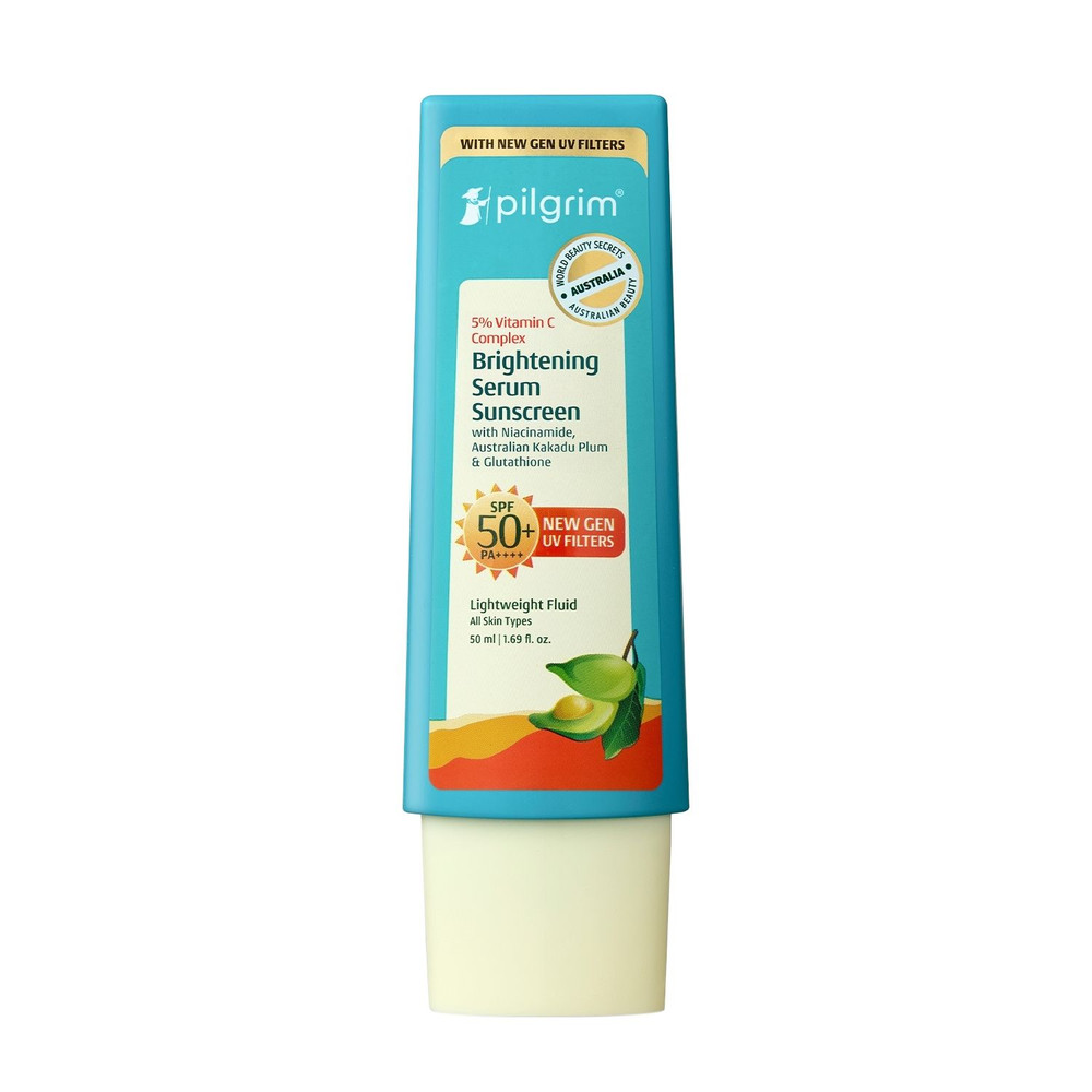 Pilgrim 5% Vitamin C Brightening Ultra Light Gel Sunscreen SPF 60-50ml