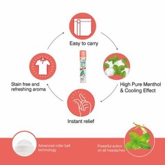 AMRUTANJAN Herbal Pain Roll On Faster relaxation Relief Pain 10 ml