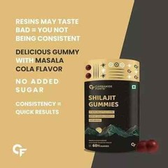 Himalayan Shilajeet /Shilajeet Gummies Extremely Potent, Ashwagandha 60N