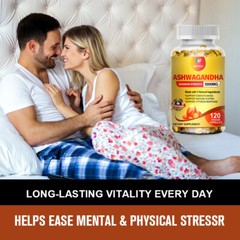 Ashwagandha Root 5000mg Extra Strength Ashwagandha Capsules – Mood Support