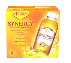 Synergy The Real Kombucha Gingerade, 16 fl. oz., 6 pk.