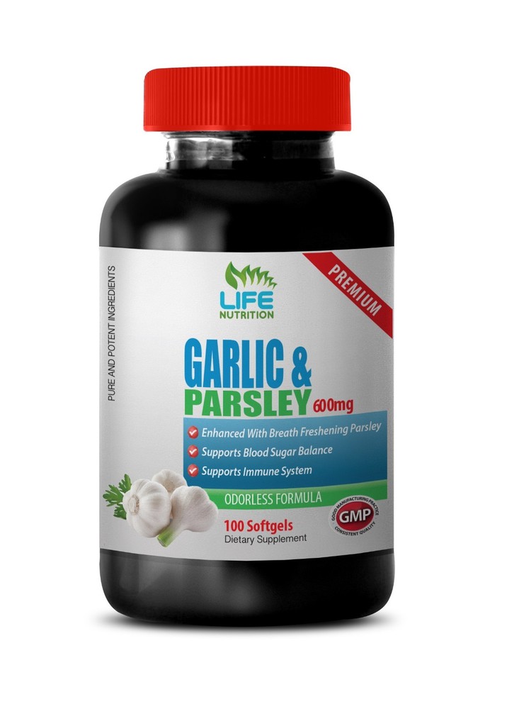 parsley extract – Garlic & Parsley 600mg – immune defence vitamin 1B