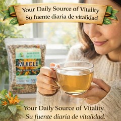 Muicle Té (Mexican Honeysuckle Herbal Tea) – 4 oz – 100% Natural, Vegan, Non-GMO