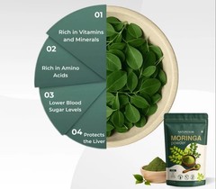 100g Moringa Oleifera Powder | Pure Leaf | Fresh & Finely Milled