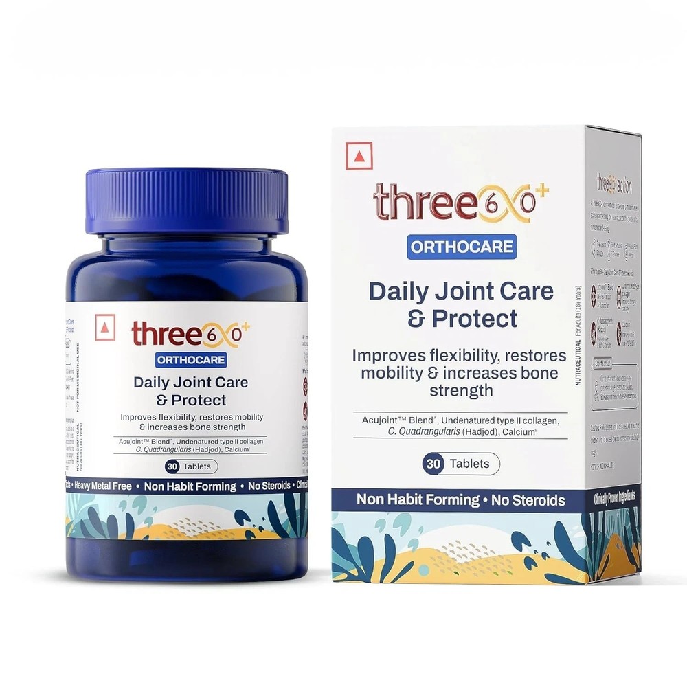 three60+ Daily Joint Care And Protect Tablets, 30 Tablets o168
