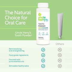Organic Tooth Powder, Gentle Whitening