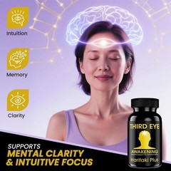 Third Eye Awakening Haritaki Capsules Kailash Herbals 100ct 650mg Vegan