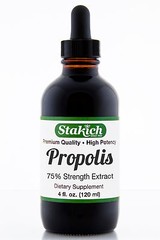 4 oz Propolis Extract 75% Tincture Pure 100% Natural Gluten Free Bee Best Liquid