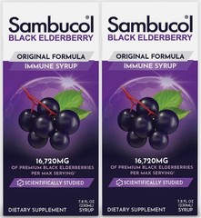 2 – Sambucol Black Elderberry Immunity Antioxidant Syrup 7.8 fl oz 230mL