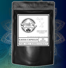 Kanna Extract | STRONGEST 100:1 (Vegetarian Capsules) Mood lifting nootropics