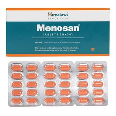 Himalaya Menosan Tablets (60 Tabs x 10) Herbal Women Daily Wellness Support F/S.