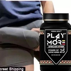 Herbal Deck Play More Powder for Men Natural Strength and Immunity Support