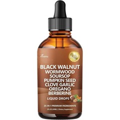 Parasite Cleanse Tincture/Extract-Wormwood,Black Walnut Hull, Clove,Best Quality