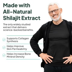 Organics Ocean One-Per-Day Shilajit for Men and Women – Natural Shilajit Supp…