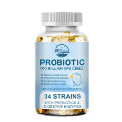 Digestive Enzymes Prebiotic & Probiotics Gas, Bloating Relief Digestive Health