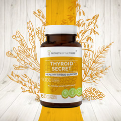 Secrets Of The Tribe Thyroid Secret Capsules, 500 mg