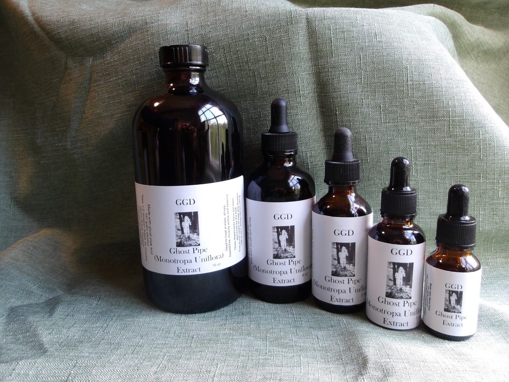 4 oz Ghost Pipe extract ( Monotropa Uniflora)