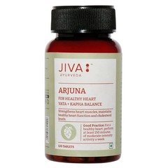 Jiva ARJUNA 120 Tabs Natural Ayurveda Tonic for Healthy Heart Exp 2027