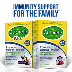 Culturrelle Immune Defense Probiotic with Vitamin 30 Count (Pack of 1), Multi