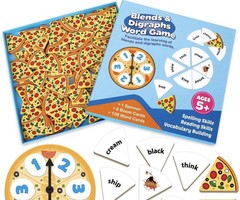 Blends & Digraphs Phonics Games for Kids, Learn to Read Phonics Flash Cards, Sig