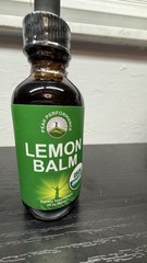 Peak Performance Organic Lemon Balm Liquid Extract Oral Supplement 2 fl oz