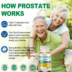 Prostasan Prostate Support Capsules 120ct Shrink Prostate & Relieve Prostatitis