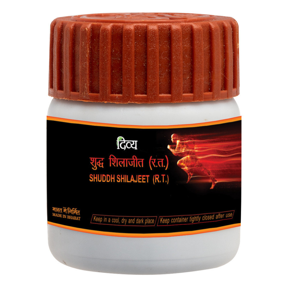 Divya Shilajeet Shuddh Shilajit 20 gm Fast Shipping
