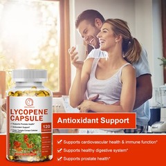 Lycopene Capsules High Protency Antioxidant & Prostate Health Support 120 Caps