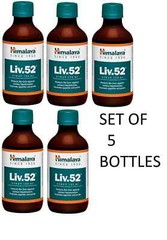 Liv 52 100ml | PACK OF 5 | Sealed | Expiry 11-2027 FREE SHIPPING