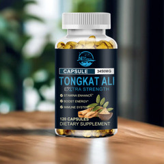 NEW TongkatAli Extract Strong 3450mg Non-GMO and Gluten FreeTestosterone Booster