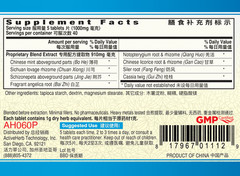 ActiveHerb Guang Ci Tang Chuan Xiong Cha Tiao Pian Head Clarity 200 Tablets