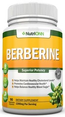 Berberine – 1200Mg Per Serving – 90 Vegetarian Capsules – Pure Berberine HCL