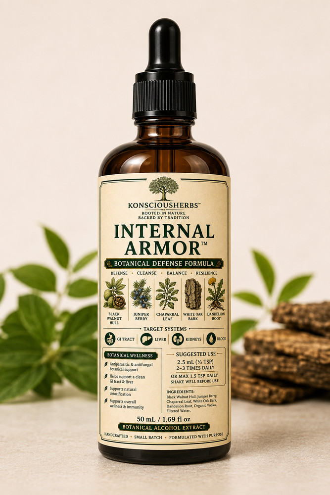 INTERNAL ARMOR Botanical Defense & Digestive Tincture | 50 mL 1.69 oz