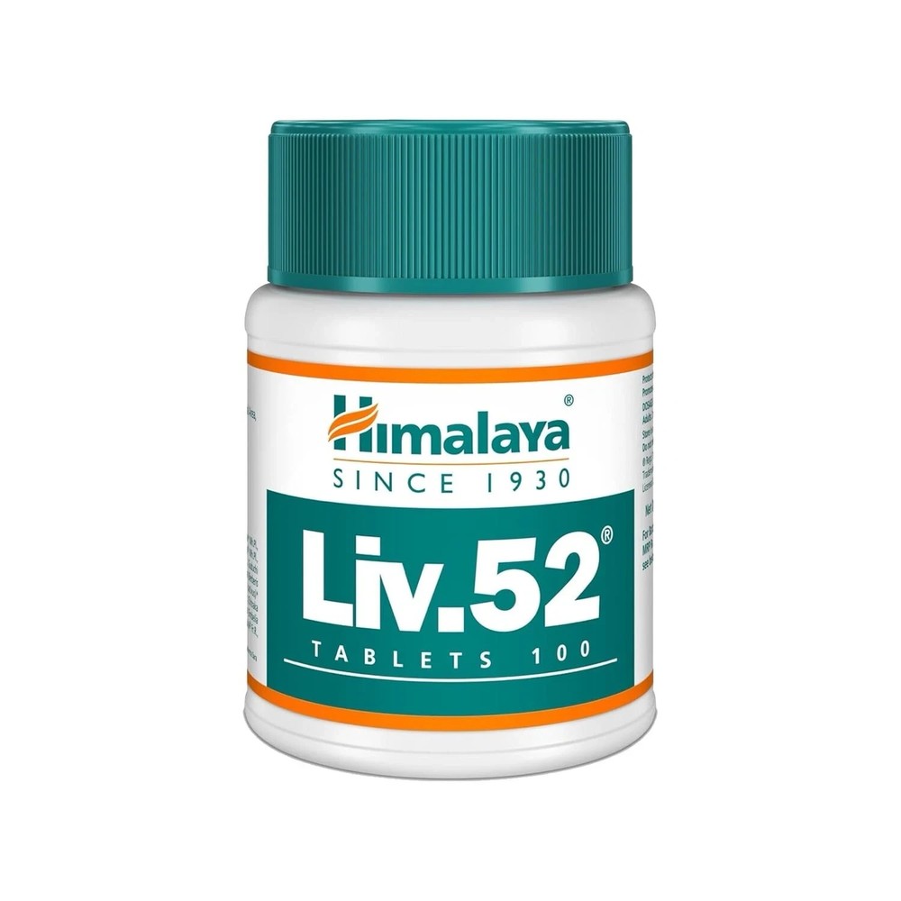 Himalaya Liv’er 52 Tablets – Ayurvedic Support for Liver Health & Digestion