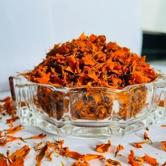 Premium Ceylon Dried Marigold Petals (Calendula) | 100% Organic Pure Herbal Tea