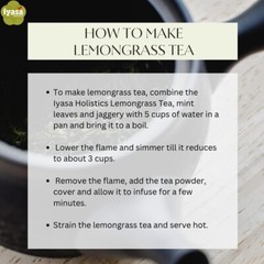 Organic Lemongrass Loose Tea Leave Cuts Lemon Grass Green Herbal 4,8,16 oz FSH